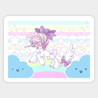 Unicorn cute world Sticker